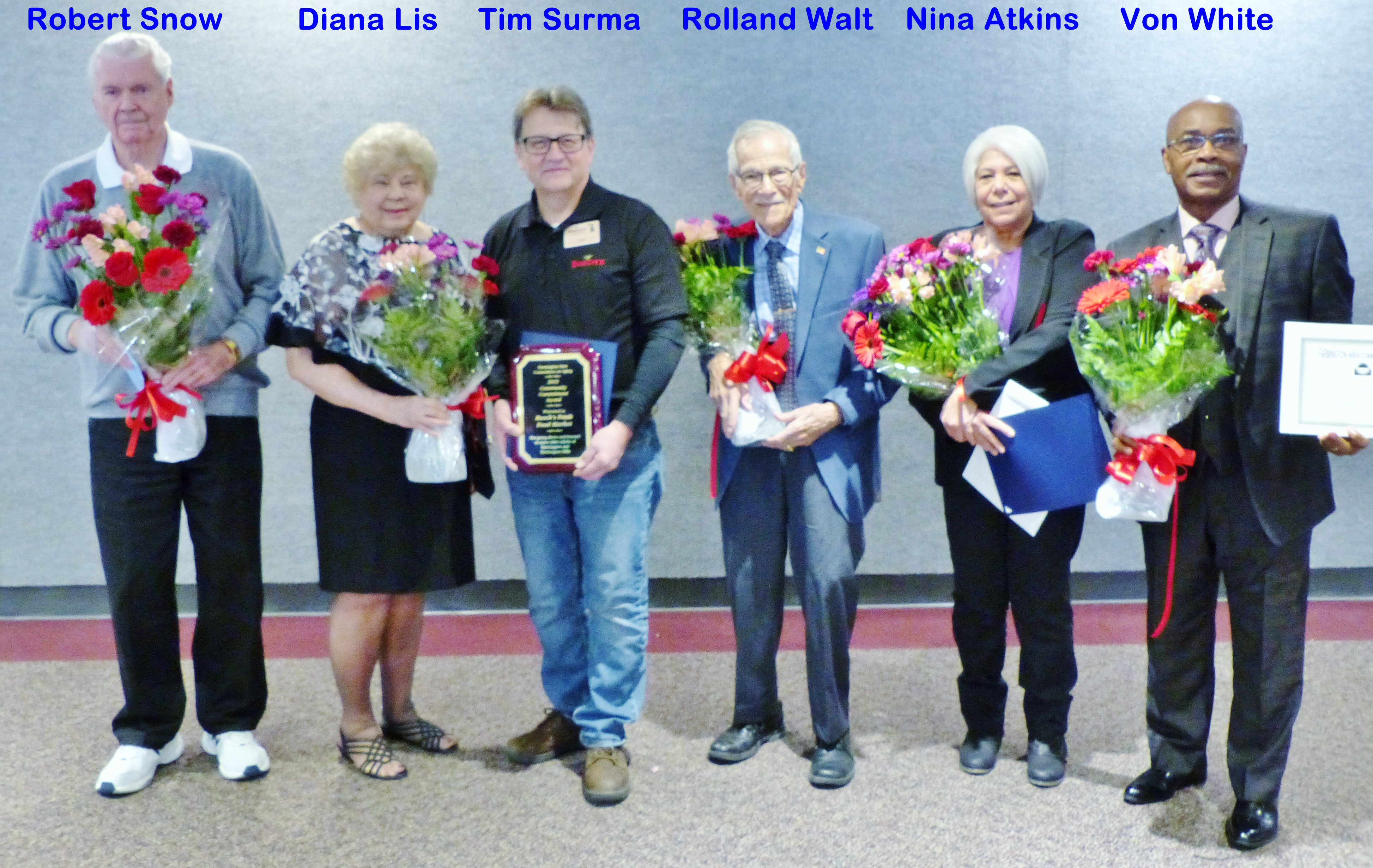 Image: 2019 FACOA&nbsp;Volunteer Award Winners